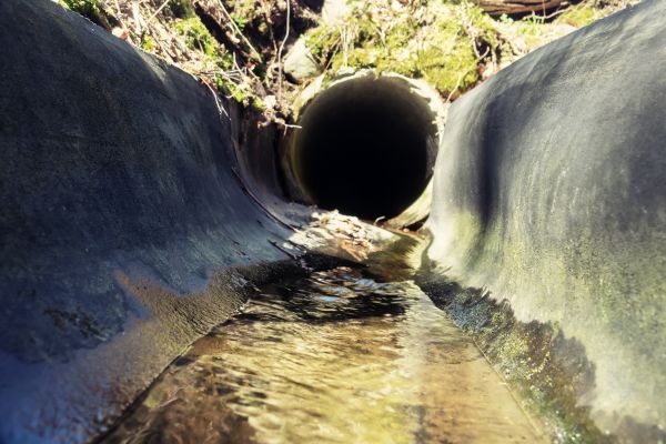 Cost of Drainage Swale Installation in Mechanicsville